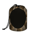Halftone Dot Sun Print Drawstring Makeup Bag