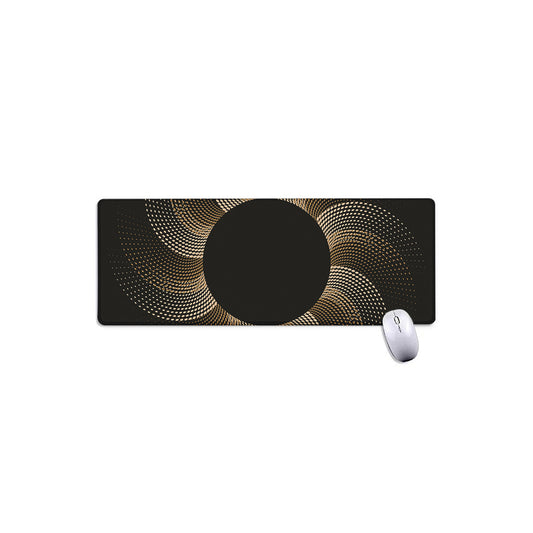 Halftone Dot Sun Print Extended Mouse Pad