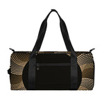 Halftone Dot Sun Print Gym Bag