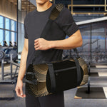 Halftone Dot Sun Print Gym Bag
