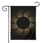 Halftone Dot Sun Print House Flag
