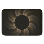 Halftone Dot Sun Print Indoor Door Mat