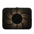 Halftone Dot Sun Print Laptop Sleeve