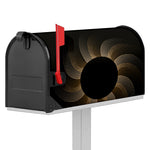 Halftone Dot Sun Print Mailbox Cover