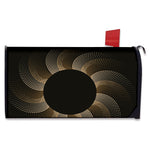Halftone Dot Sun Print Mailbox Cover