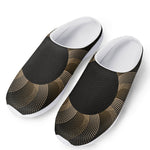 Halftone Dot Sun Print Mesh Casual Shoes