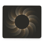 Halftone Dot Sun Print Mouse Pad