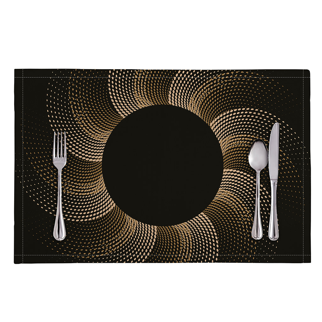 Halftone Dot Sun Print Placemat