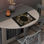 Halftone Dot Sun Print Placemat