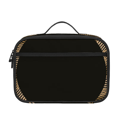 Halftone Dot Sun Print Portable Lunch Bag