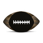 Halftone Dot Sun Print Rugby Ball