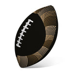 Halftone Dot Sun Print Rugby Ball