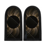 Halftone Dot Sun Print Skillet Handle Cover