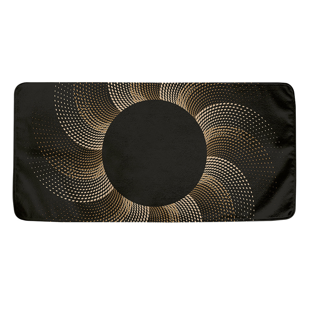 Halftone Dot Sun Print Towel