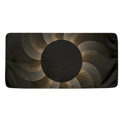 Halftone Dot Sun Print Towel