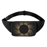 Halftone Dot Sun Print Waist Bag