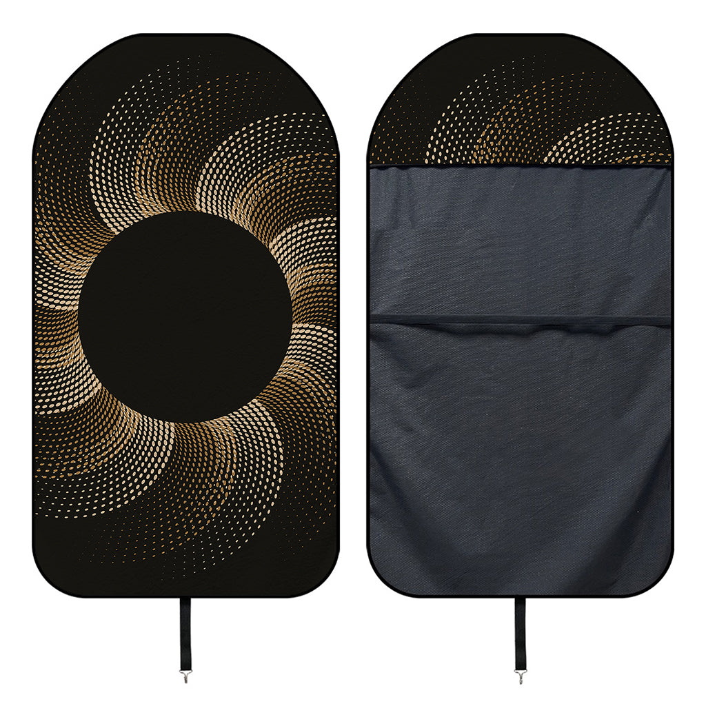 Halftone Dot Sun Print Waterproof Car Seat Cover