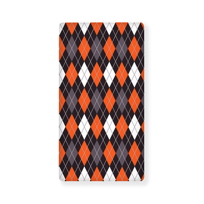 Halloween Argyle Pattern Print Baby Crib Sheet