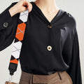 Halloween Argyle Pattern Print Bag Strap