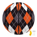 Halloween Argyle Pattern Print Basketball