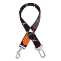 Halloween Argyle Pattern Print Dog Seat Belt