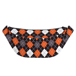 Halloween Argyle Pattern Print Fanny Pack