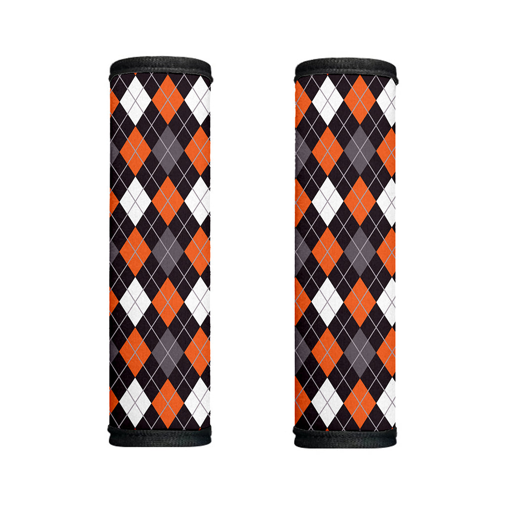 Halloween Argyle Pattern Print Handle Covers