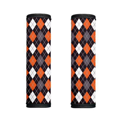 Halloween Argyle Pattern Print Handle Covers