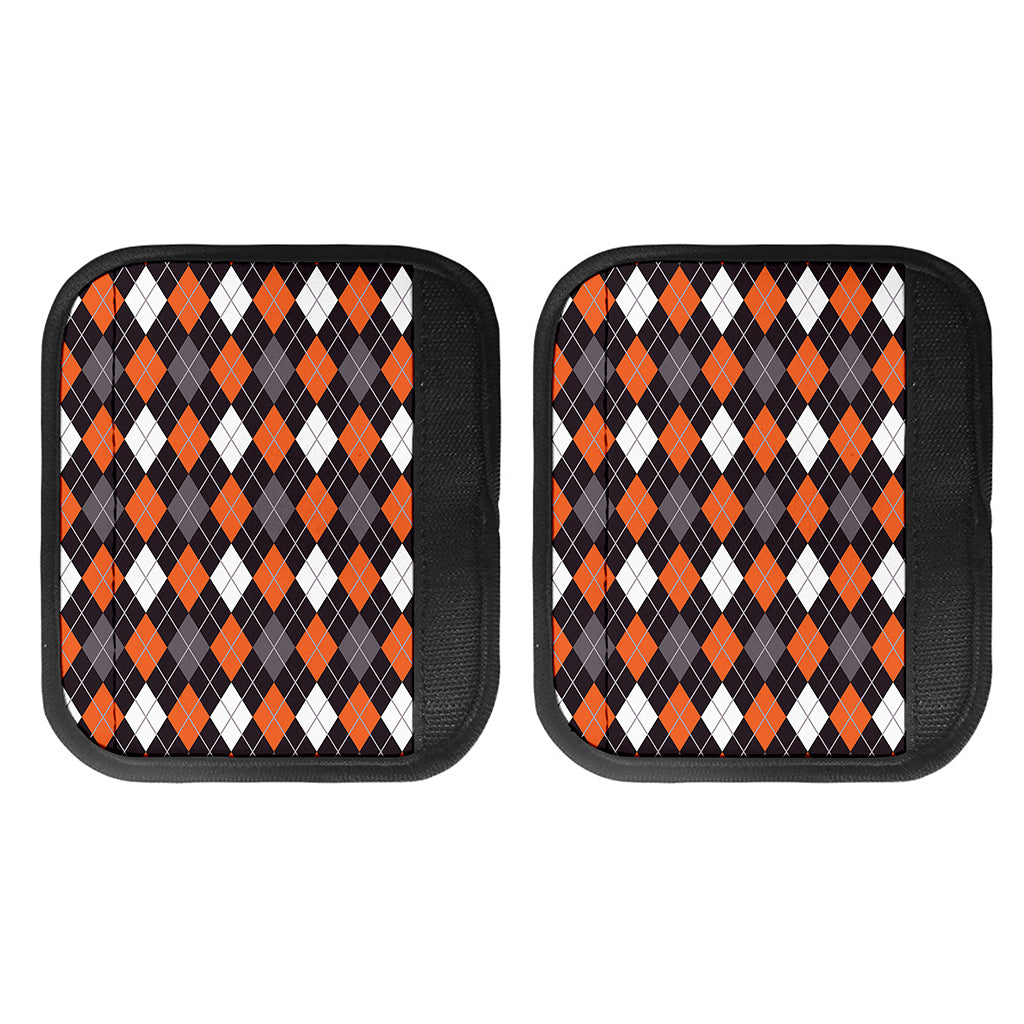Halloween Argyle Pattern Print Handle Covers