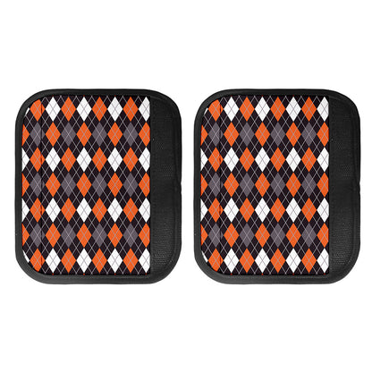 Halloween Argyle Pattern Print Handle Covers