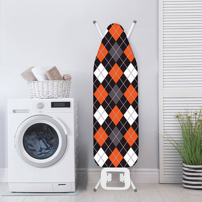 Halloween Argyle Pattern Print Ironing Board Cover