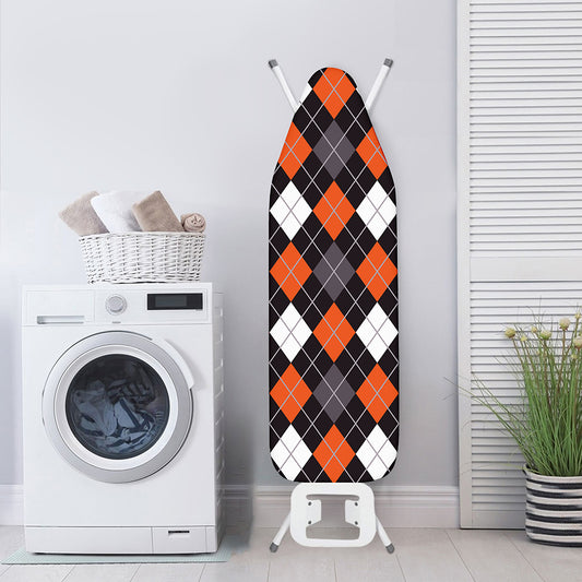 Halloween Argyle Pattern Print Ironing Board Cover