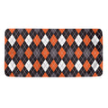 Halloween Argyle Pattern Print Towel