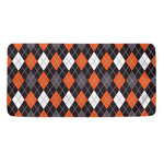 Halloween Argyle Pattern Print Towel