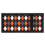 Halloween Argyle Pattern Print Trifold Wallet
