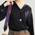 Halloween Bat And Moon Pattern Print Bag Strap