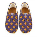 Halloween Bat And Moon Pattern Print Casual Shoes