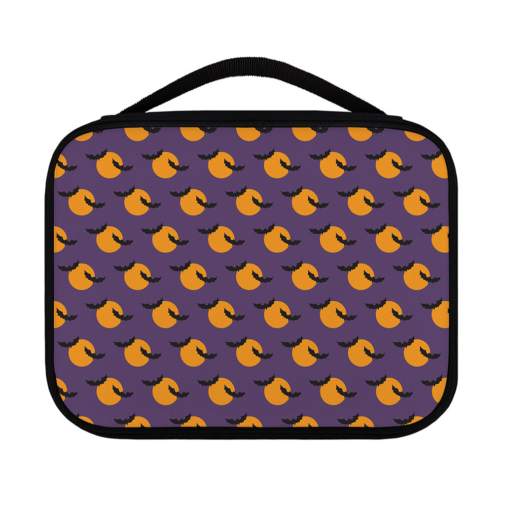 Halloween Bat And Moon Pattern Print Classic Bible Case