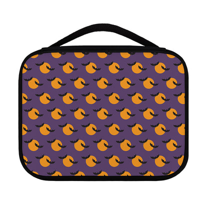 Halloween Bat And Moon Pattern Print Classic Bible Case