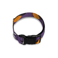 Halloween Bat And Moon Pattern Print Dog Collar