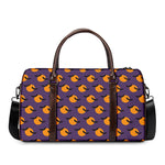 Halloween Bat And Moon Pattern Print Duffle Bag