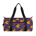 Halloween Bat And Moon Pattern Print Gym Bag