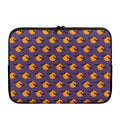 Halloween Bat And Moon Pattern Print Laptop Sleeve