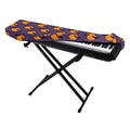 Halloween Bat And Moon Pattern Print Piano Keyboard Cover
