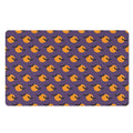 Halloween Bat And Moon Pattern Print Polyester Doormat