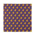 Halloween Bat And Moon Pattern Print Silk Bandana