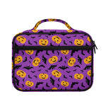 Halloween Bat And Pumpkin Pattern Print Briefcase Bible Bag