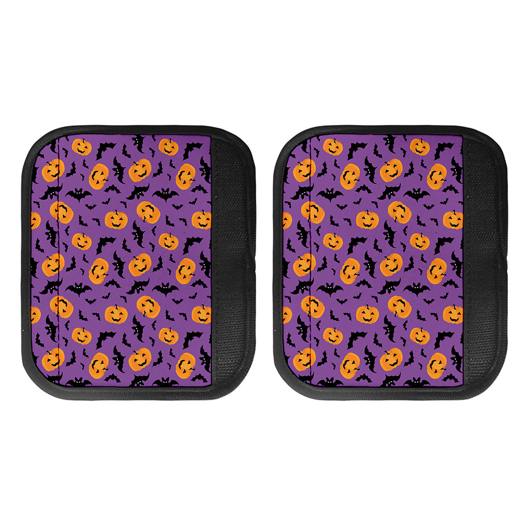 Halloween Bat And Pumpkin Pattern Print Handle Covers
