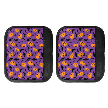 Halloween Bat And Pumpkin Pattern Print Handle Covers