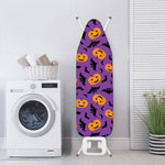 Halloween Bat And Pumpkin Pattern Print Ironing Board Cover